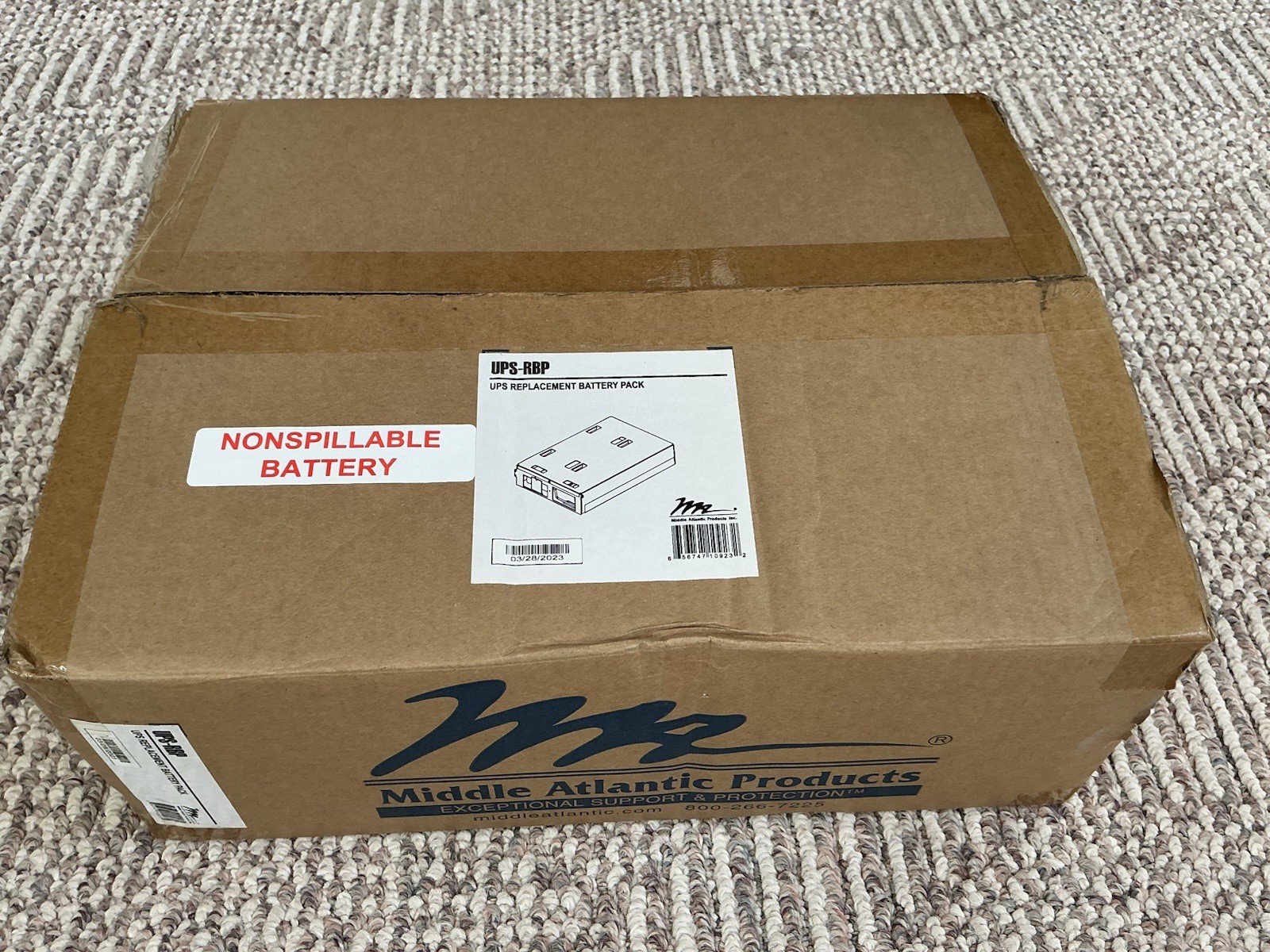 Middle Atlantic Products UPS-RBP UPS Battery Pack