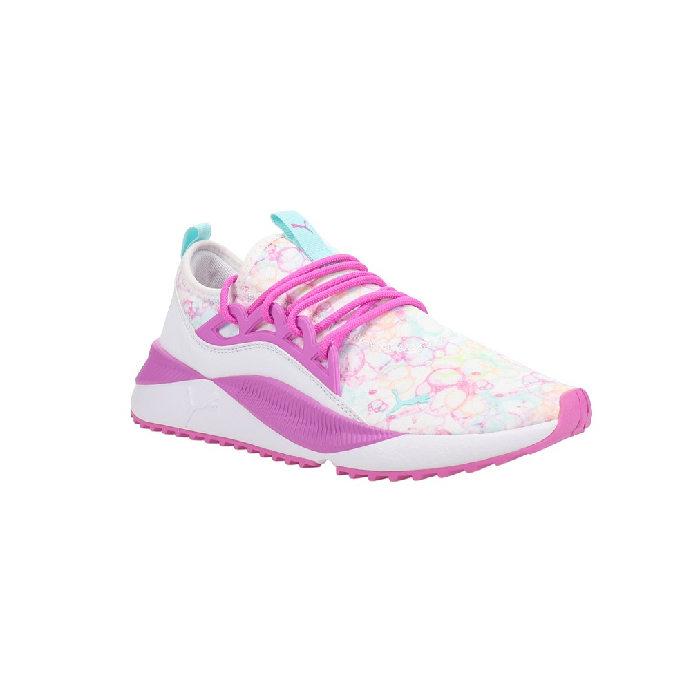 PUMA Pacer Future Allure Running Youth Girls Pink, White Sneakers Athletic Shoe