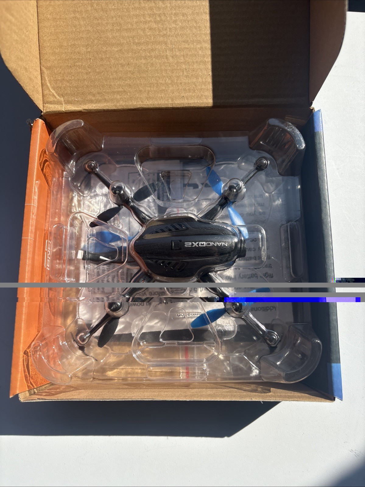 Blade BLH9180 Nano QX2 FPV Horizon Drone Bind N Fly No Charger Mint