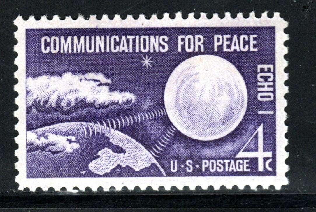 Stamp USA -4¢ Communications for Peace - Echo 1 - MNH SC#1173