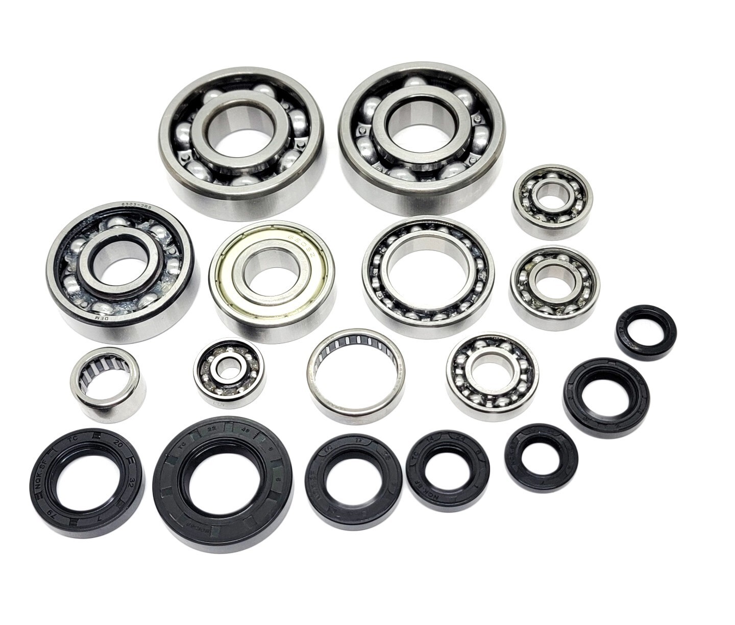 CR80R Engine Crank Shaft Transmission Bearings & Seals Kit 86-02
