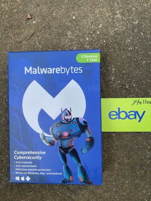 NEW 2026 Malwarebytes Anti-Malware Premium 3 PCs / 1 Year Cybersecurity Key Code