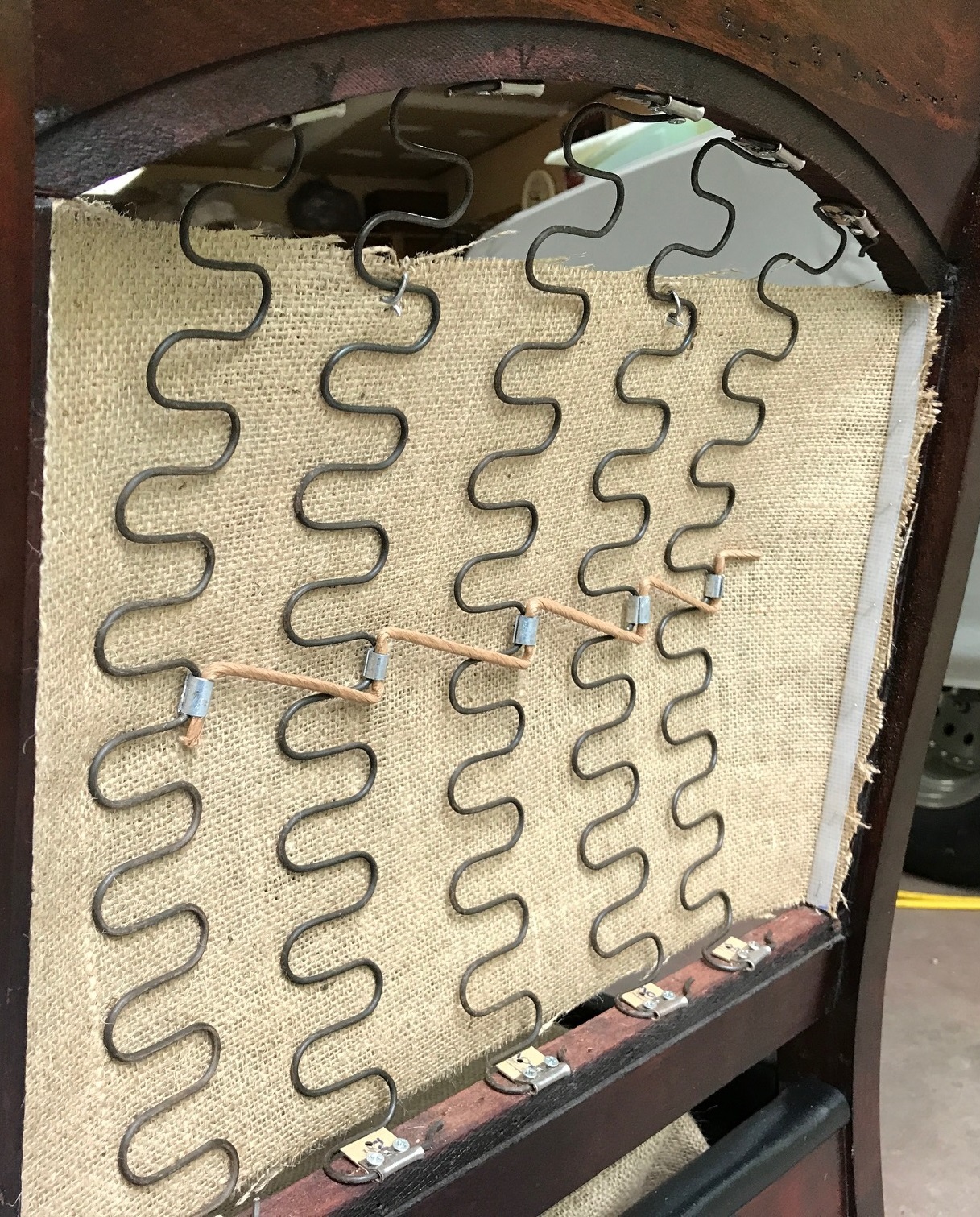 Zig Zag Springs 12 gauge 10' section - Auto Upholstery Chair Springs