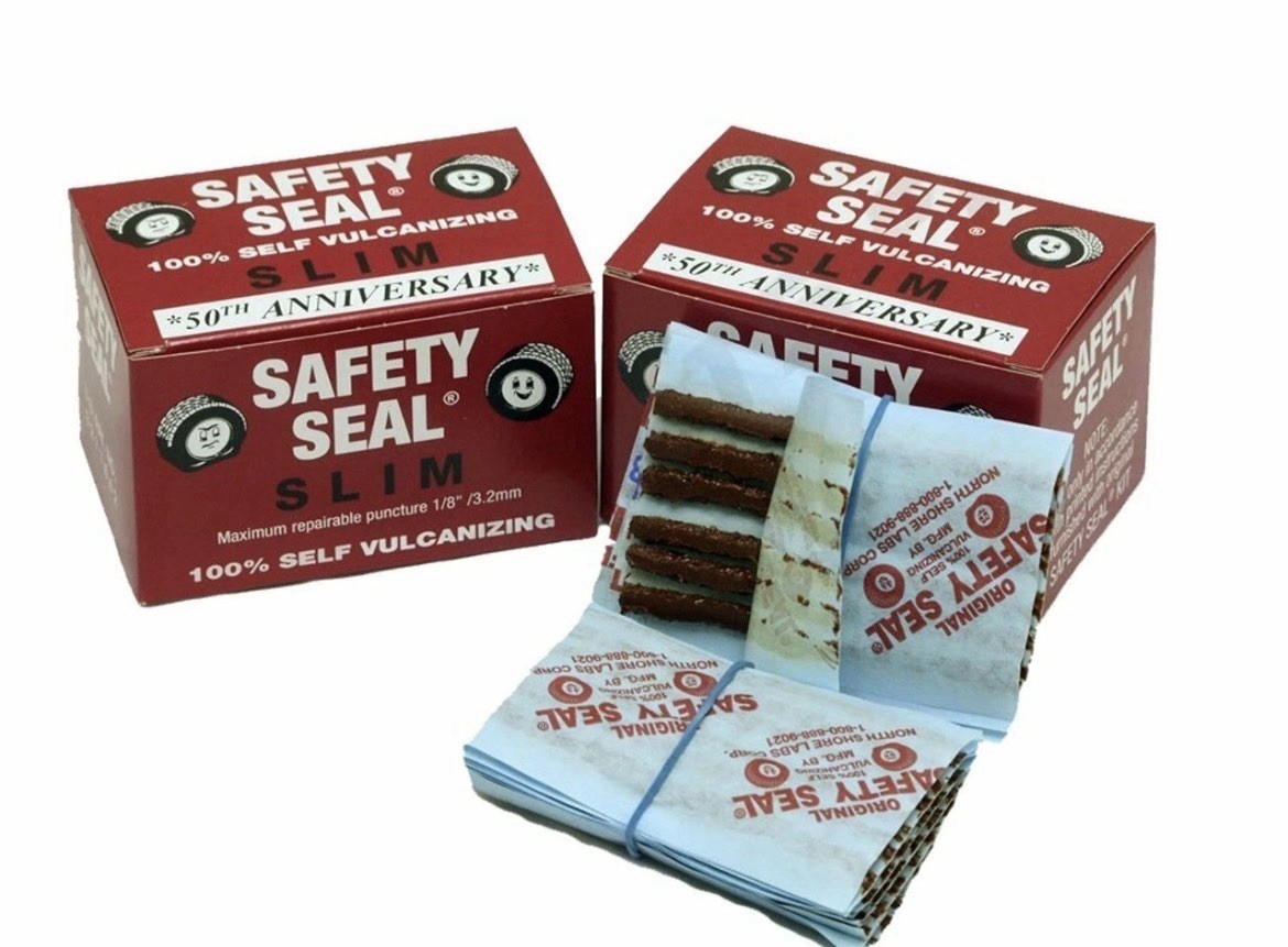SLIM SAFETY SEAL TIRE PLUGS, box of 60 repair units