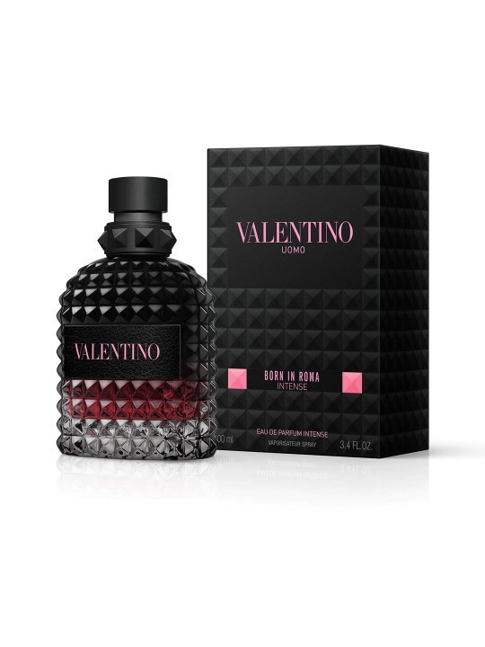 VALENTINO UOMO BORN IN ROMA INTENSE EAU DE PARFUM SPRAY 3.4 Oz / 100 ml  NEW