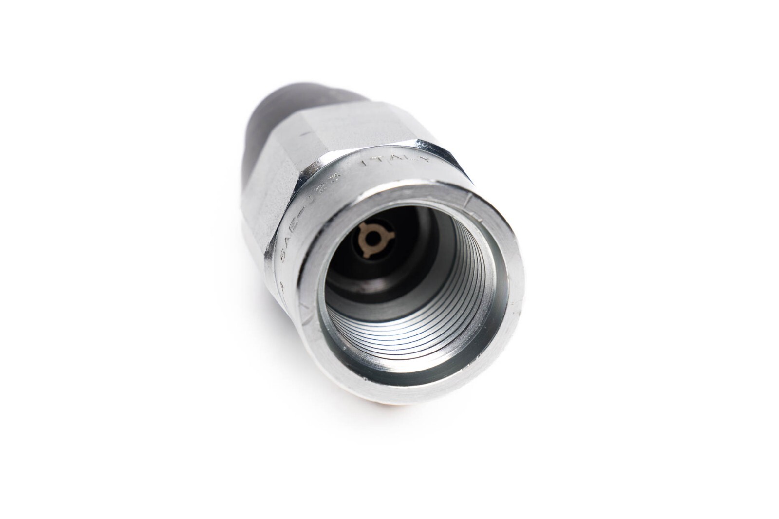 Stucchi Connect Under Pressure Coupling, 1/2 NPT F Thread, 1/2 NPT M Flat Face