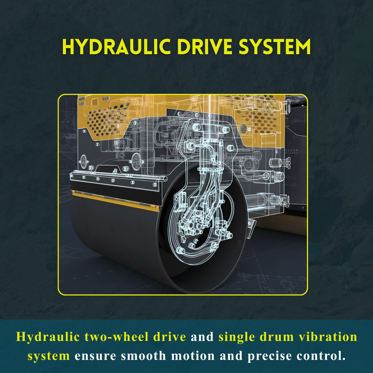 TYPHON FURY 20 Mini Road Roller 2Ton Hydraulic Oil Vibratory B&S 23hp USA engine