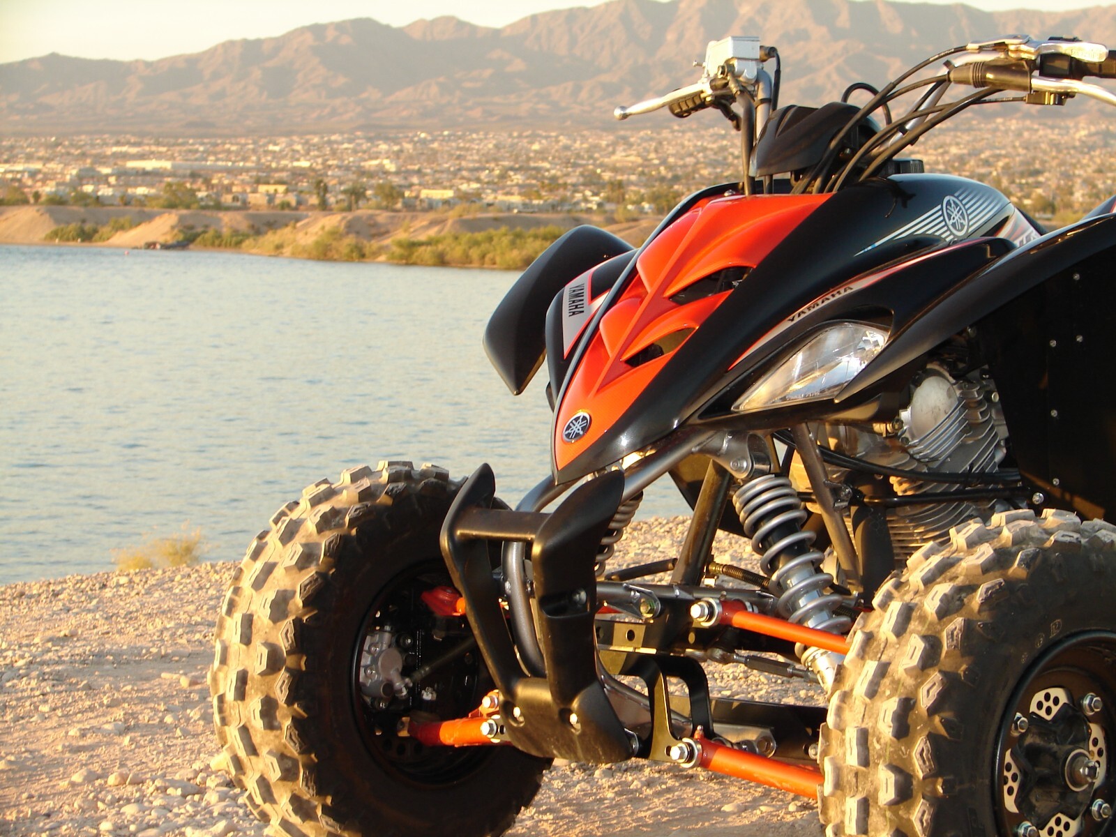 Yamaha Raptor 350 ATV Widening and Lowering Kit