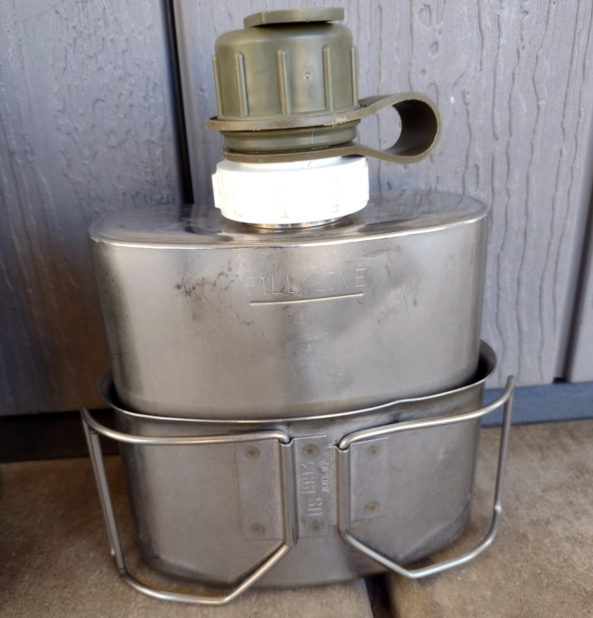 USGI ARCTIC CANTEEN CRS TYPE 2004 w/ CANTEEN CUP & ALICE CANTEEN COVER INSULATED