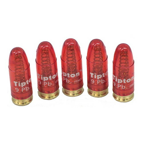 Tipton Snap Caps 9mm Luger-Precision Metal Base Snap Cap-Pack of 5-303958