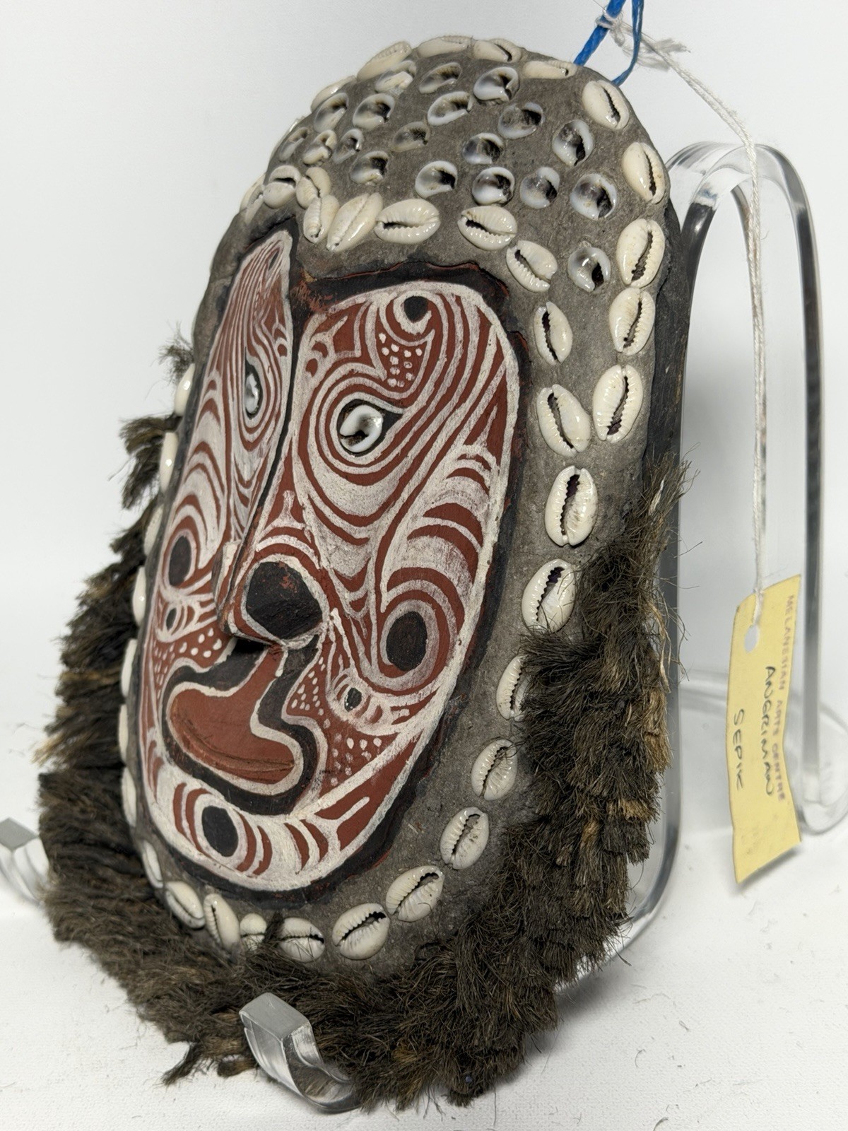 Papua New Guinea Mask “Angriman” Sepik River Region Latmul People