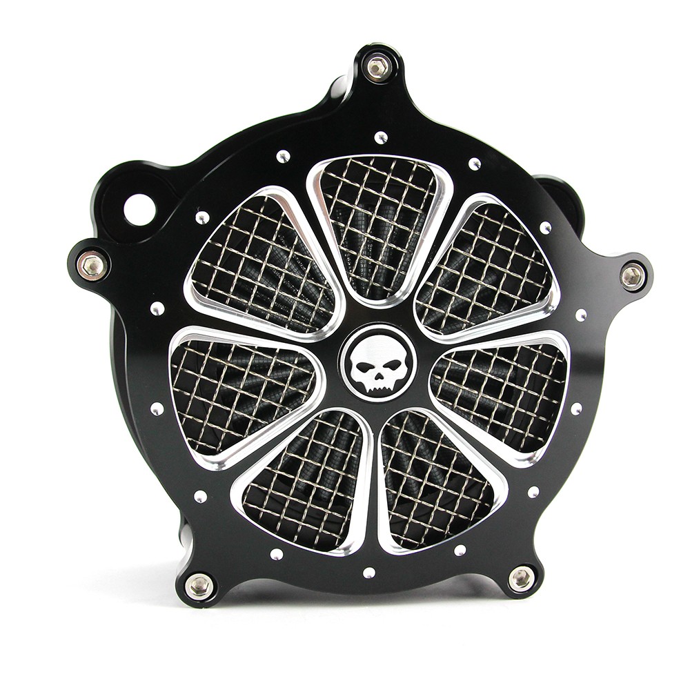 Air Cleaner Intake Filter For Harley Touring Electra Glide Softail 93-07