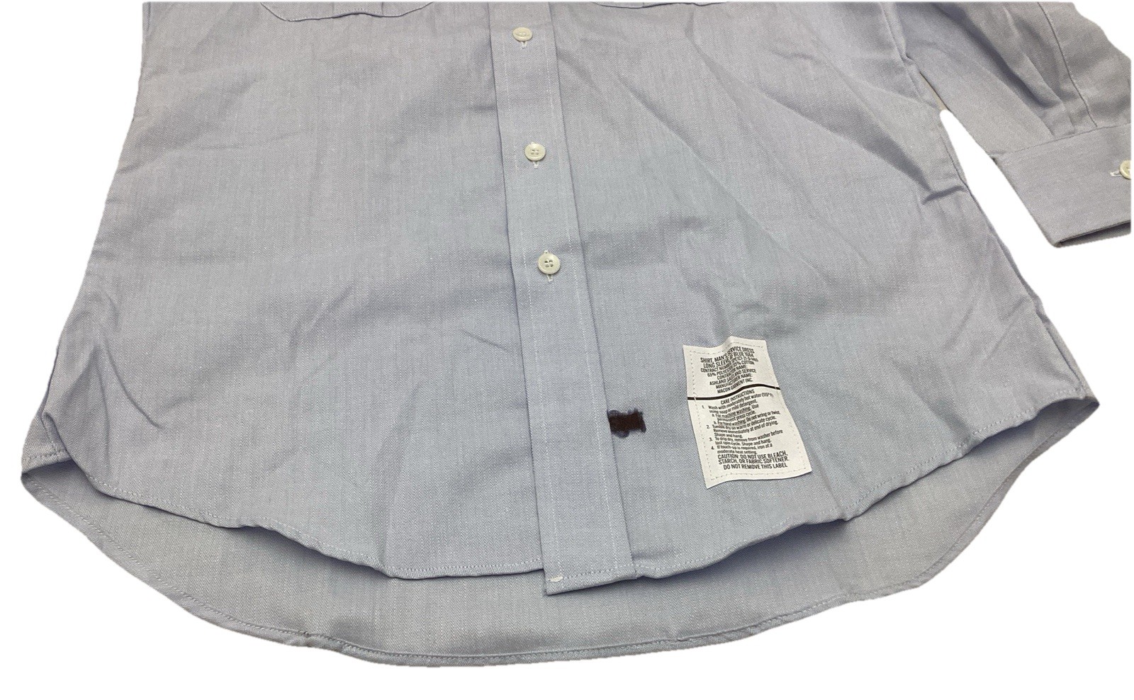 Air Force USAF Regulation Dress Blue Uniform Shirt Men's Long Sleeve