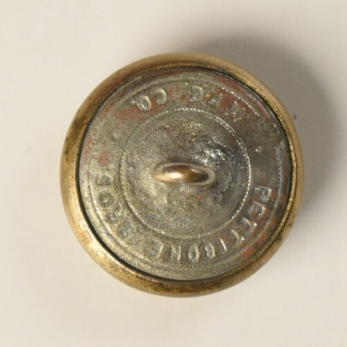 1870s-80s Texas State Seal Original Uniform Button N5B