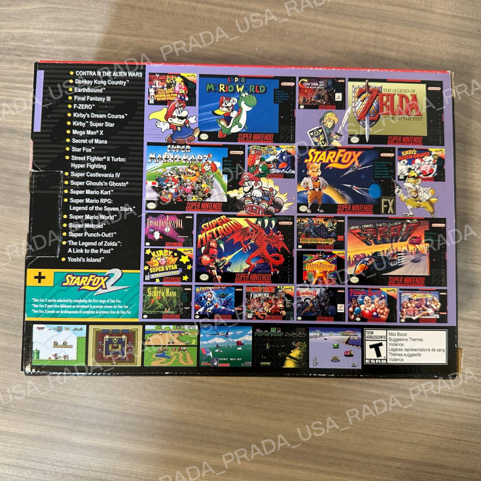 Genuine Super Nintendo Classic SNES Mini Edition Retro Games 20000+ HDMI Console