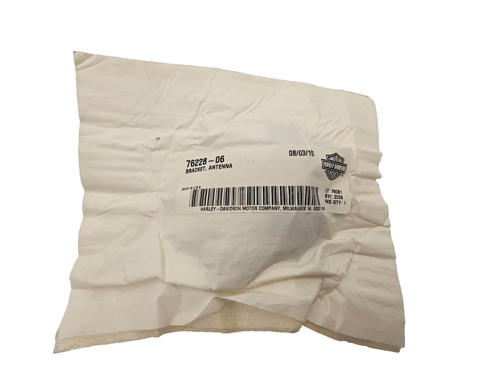 Harley Davidson 2006-2008 Street Glide, Road Glide OEM Antenna Bracket 76228-06