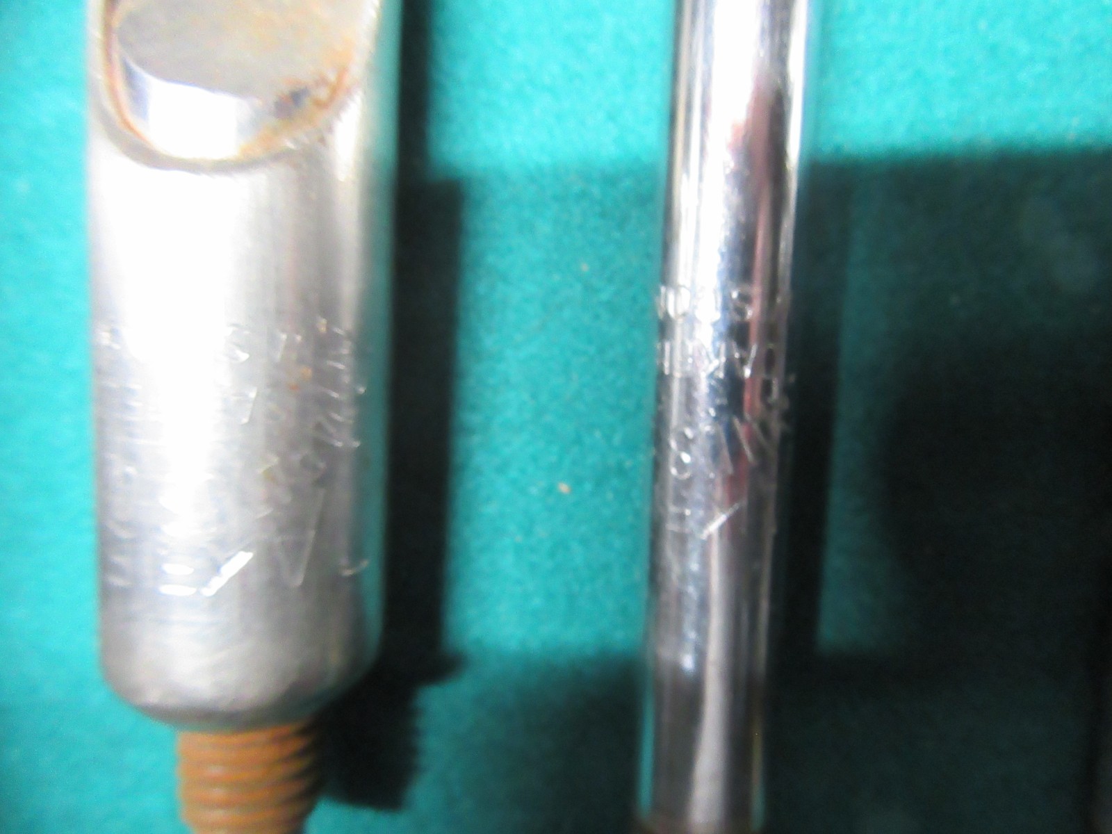 VINTAGE OAKFIELD SOIL SAMPLER KIT STAINLESS WITH CASE