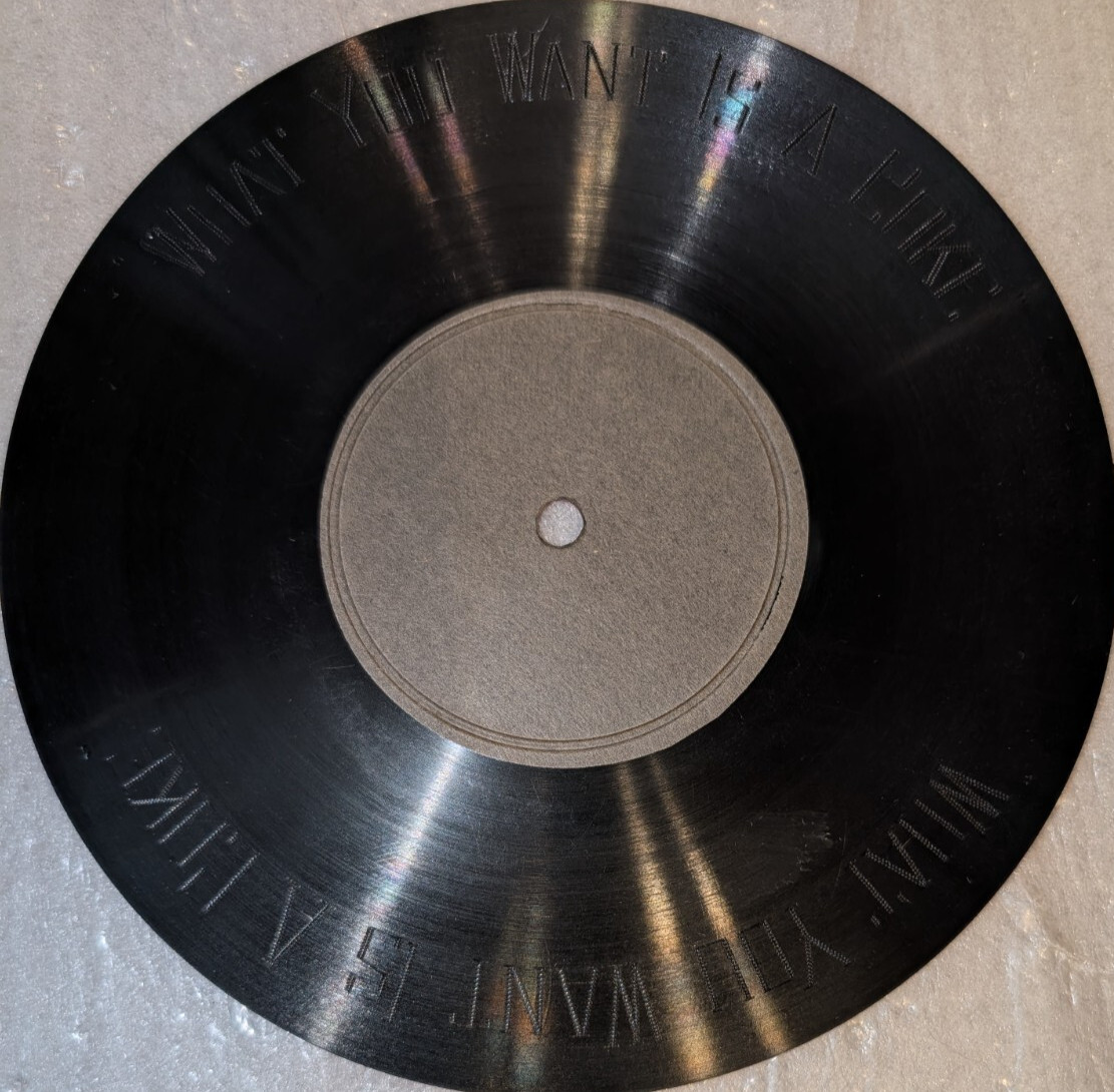 RARE 1952 Coca Cola Jingle "What You Want Is a Coke" 1952 7" 78 RPM EX Engraved