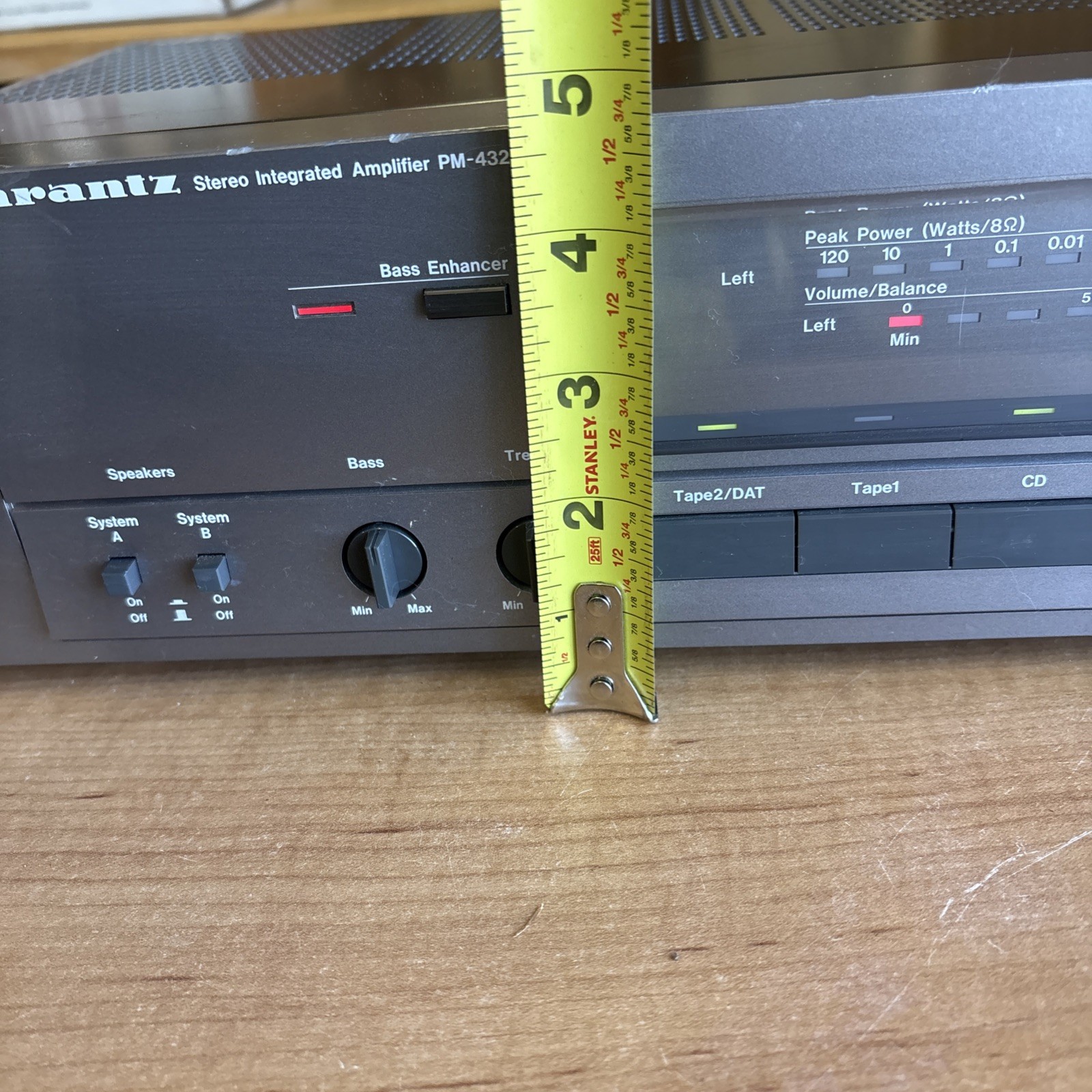 Marantz PM-432 Stereo Integrated Amplifier Tested