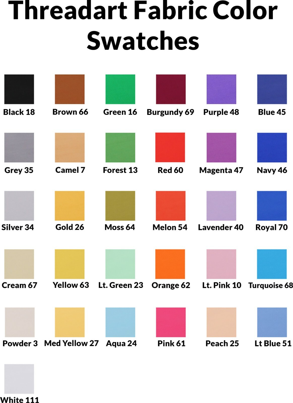 Premium Cotton Quilting Fabric in 37 Solid Colors - Sold By The Yard