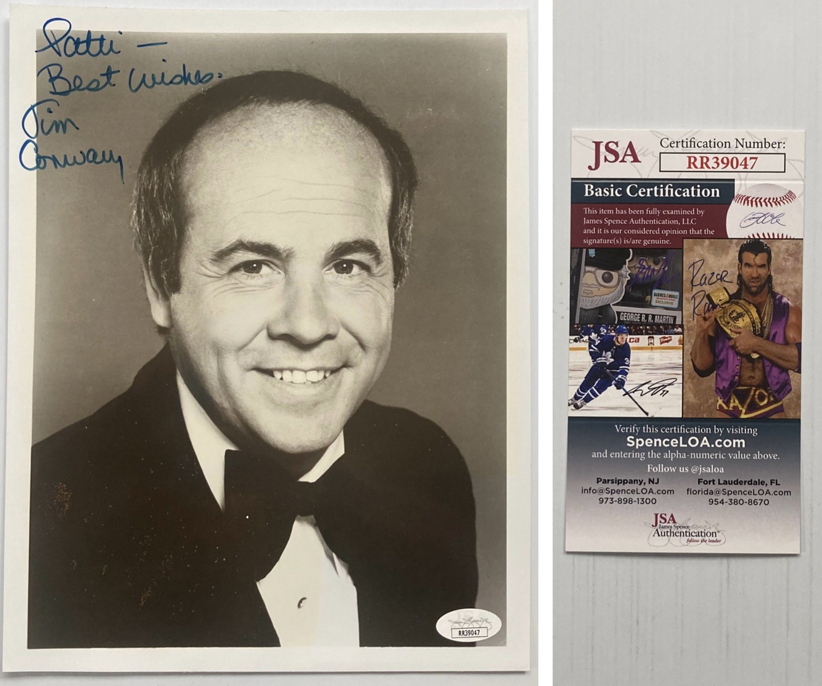 Funnyman Tim Conway Signed Autograph 8x10 Photo - JSA Cert - FREE S&H!