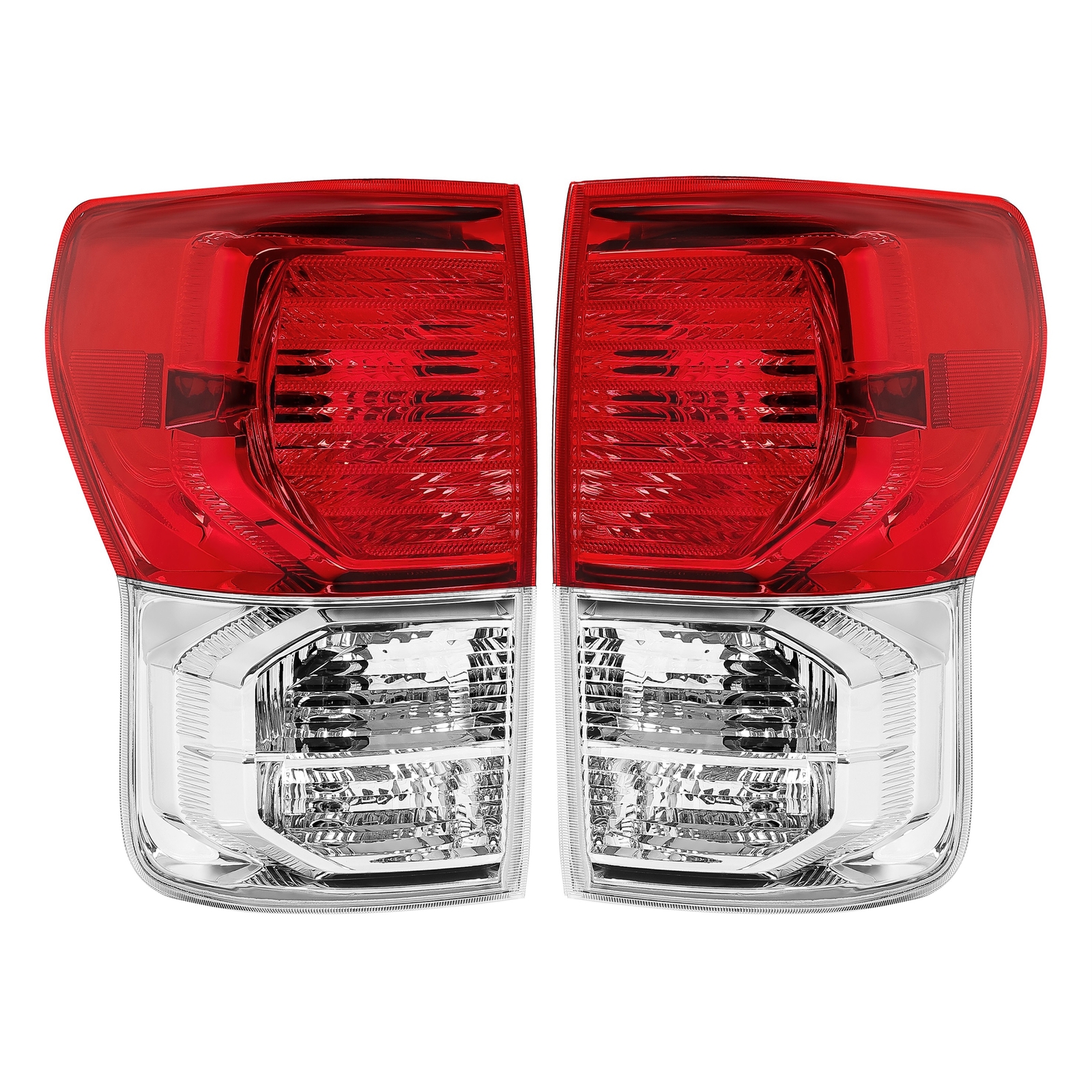Tail Lights Brake Lamps w/Bulbs Left & Right For Toyota Tundra 2007-2013 10-13