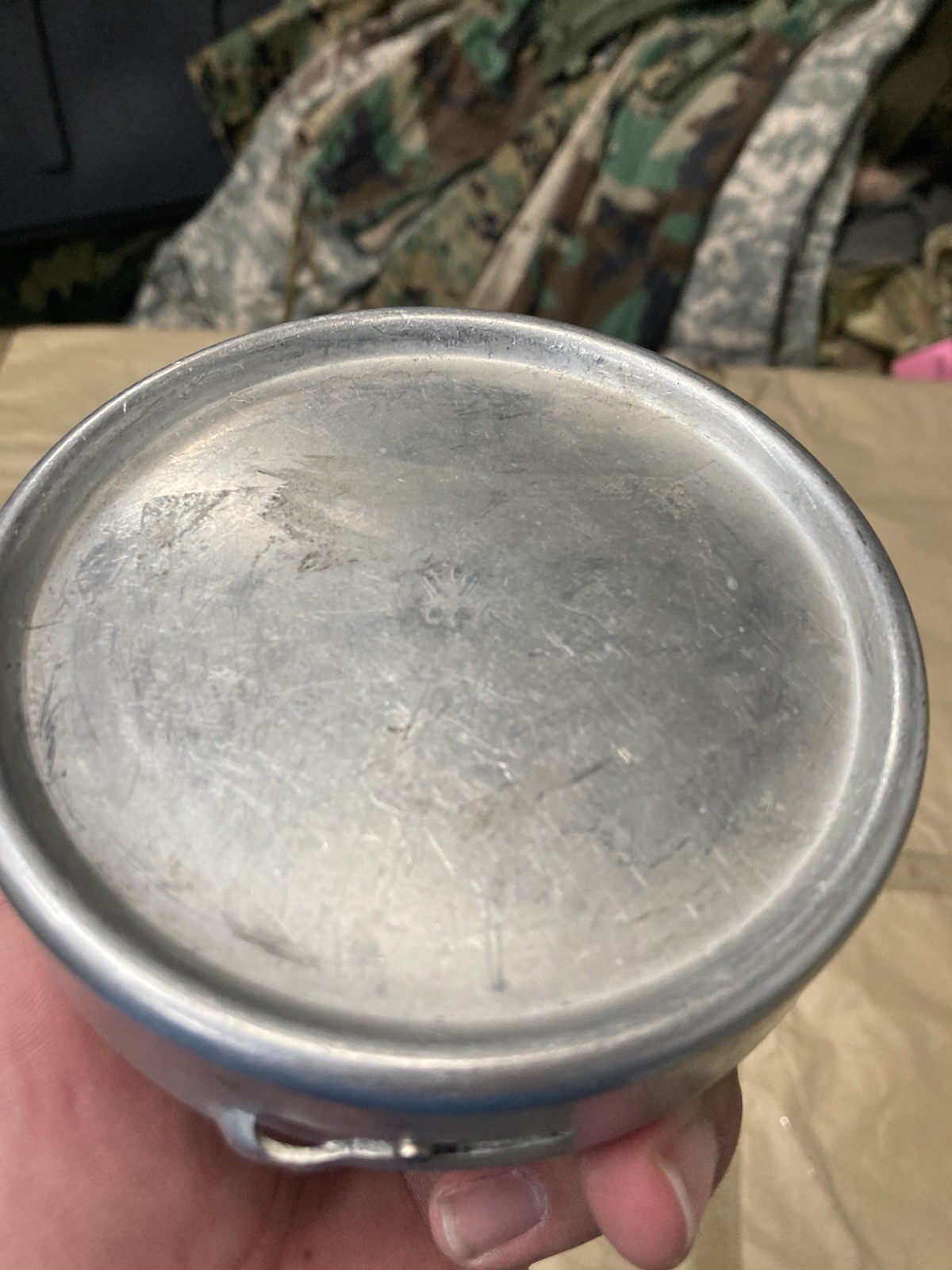 German Bundeswehr Mess Kit Insert Bowl & Lid – 1960/61 Dated – Individual