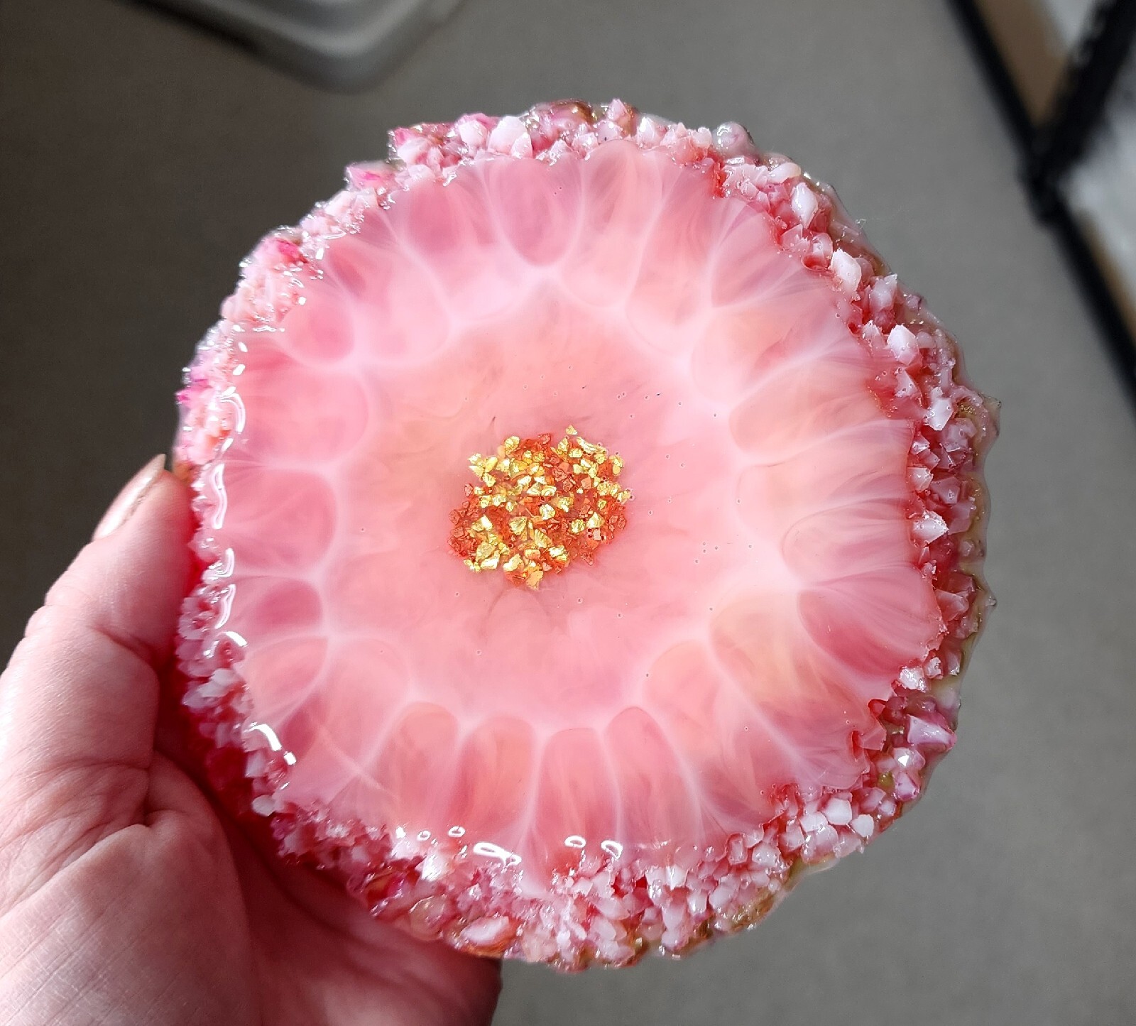 Small CHUNKY Live Edge Coaster Silicone Mold AU