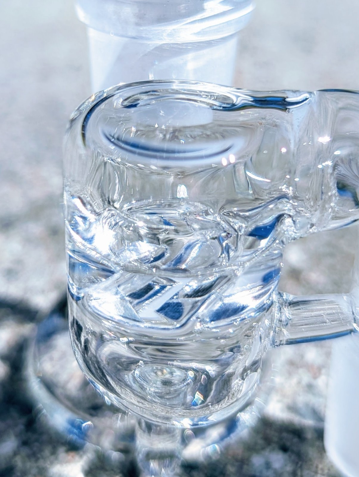 Turbine Perc 14mm 90° Premium Dry Ash Catcher Tobacco Water Pipe Bong Bubbler