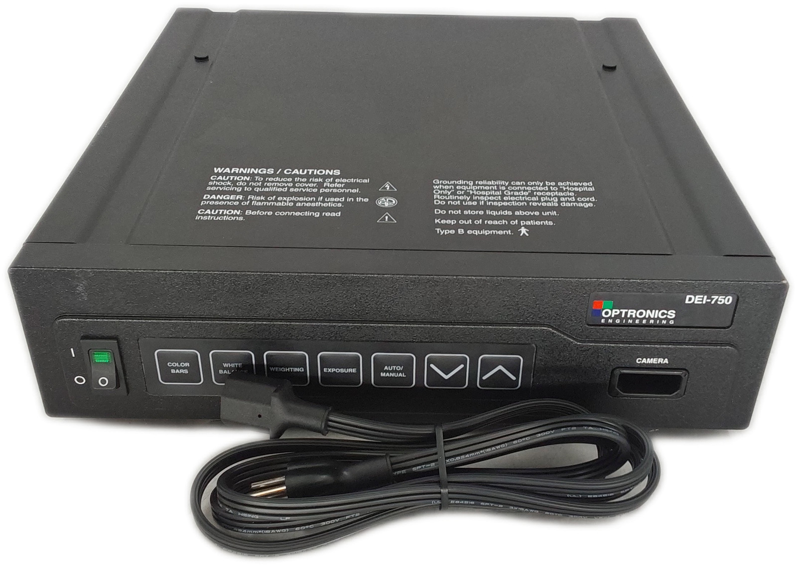 Optronics DEI-750 60772 Video Cam Control Box Endoscope System
