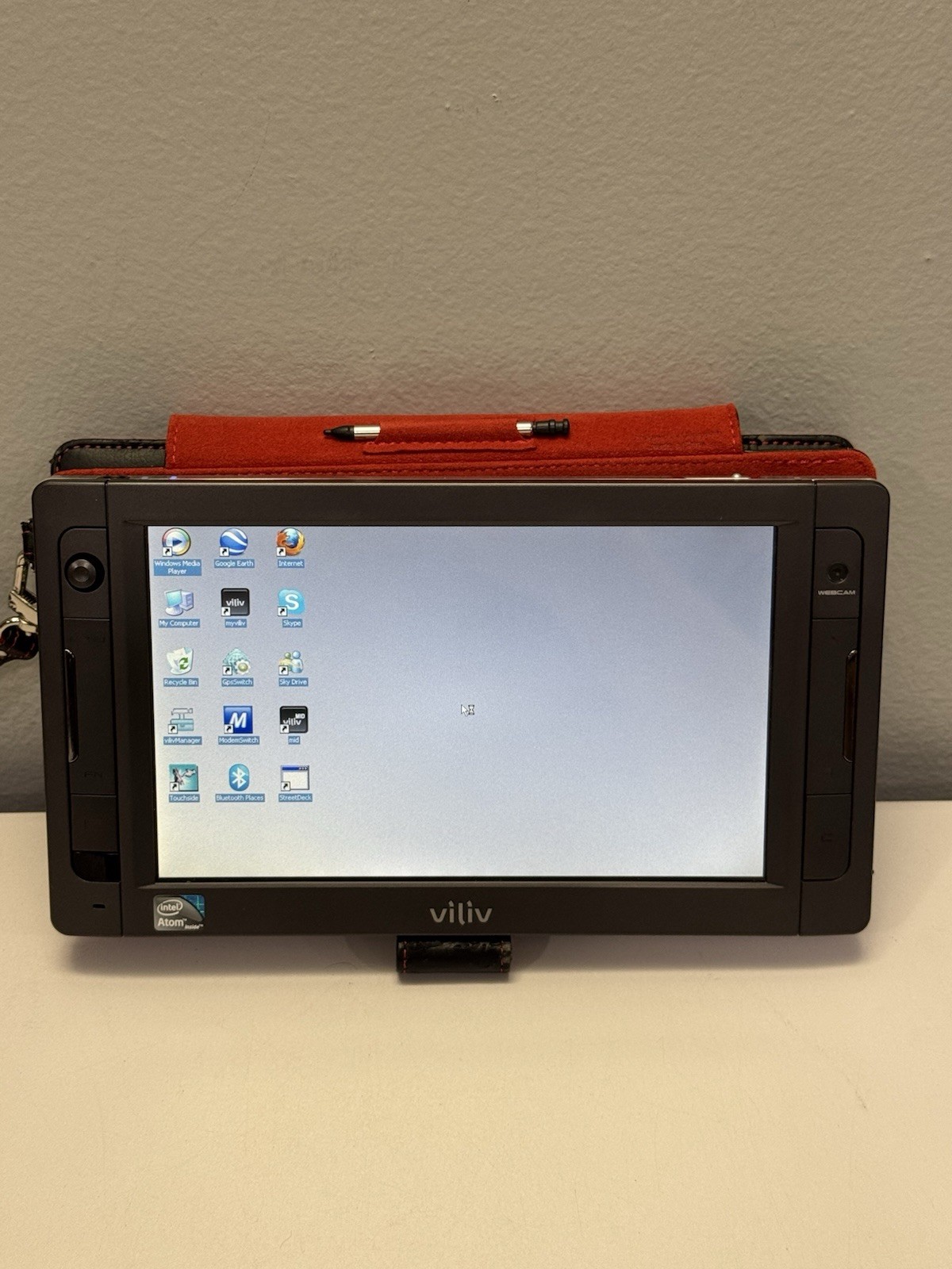 Viliv X70 7 inch Portable Computer Touch Screen Tablet Windows XP & Cover *READ*