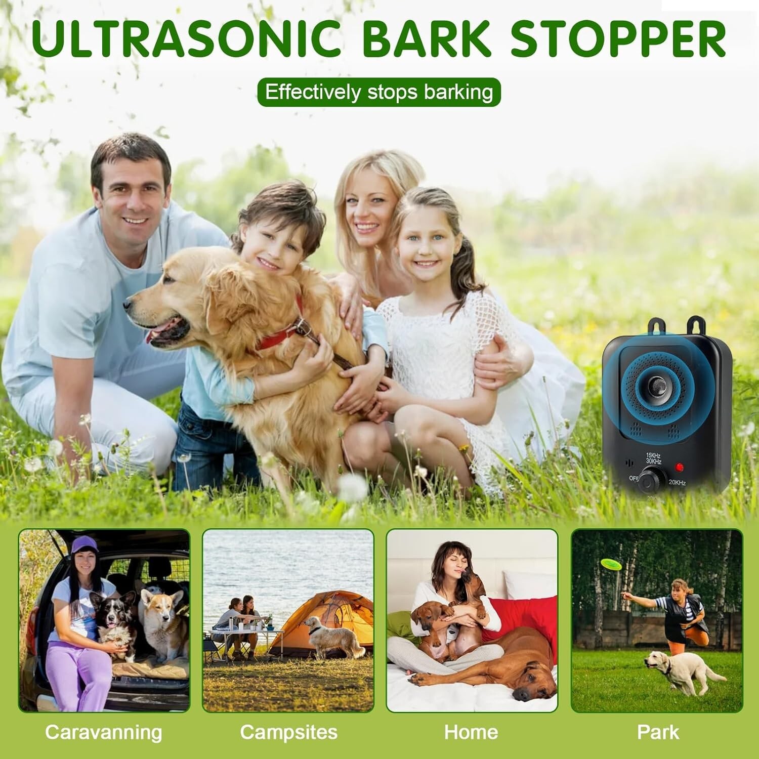 Anti Barking Devices, Ultrasonic Dog Barking Control Devices with 3 Modes
