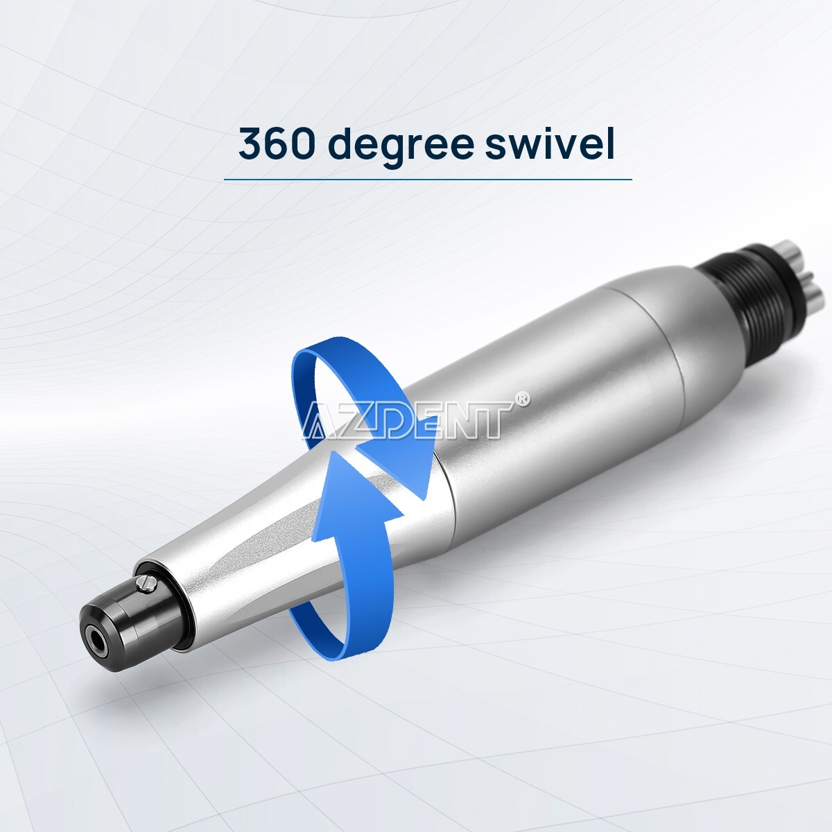 Dental Hygiene Prophy Handpiece Air Motor 4Holes 4:1 Nose Cone 360°Swivel 4K RPM