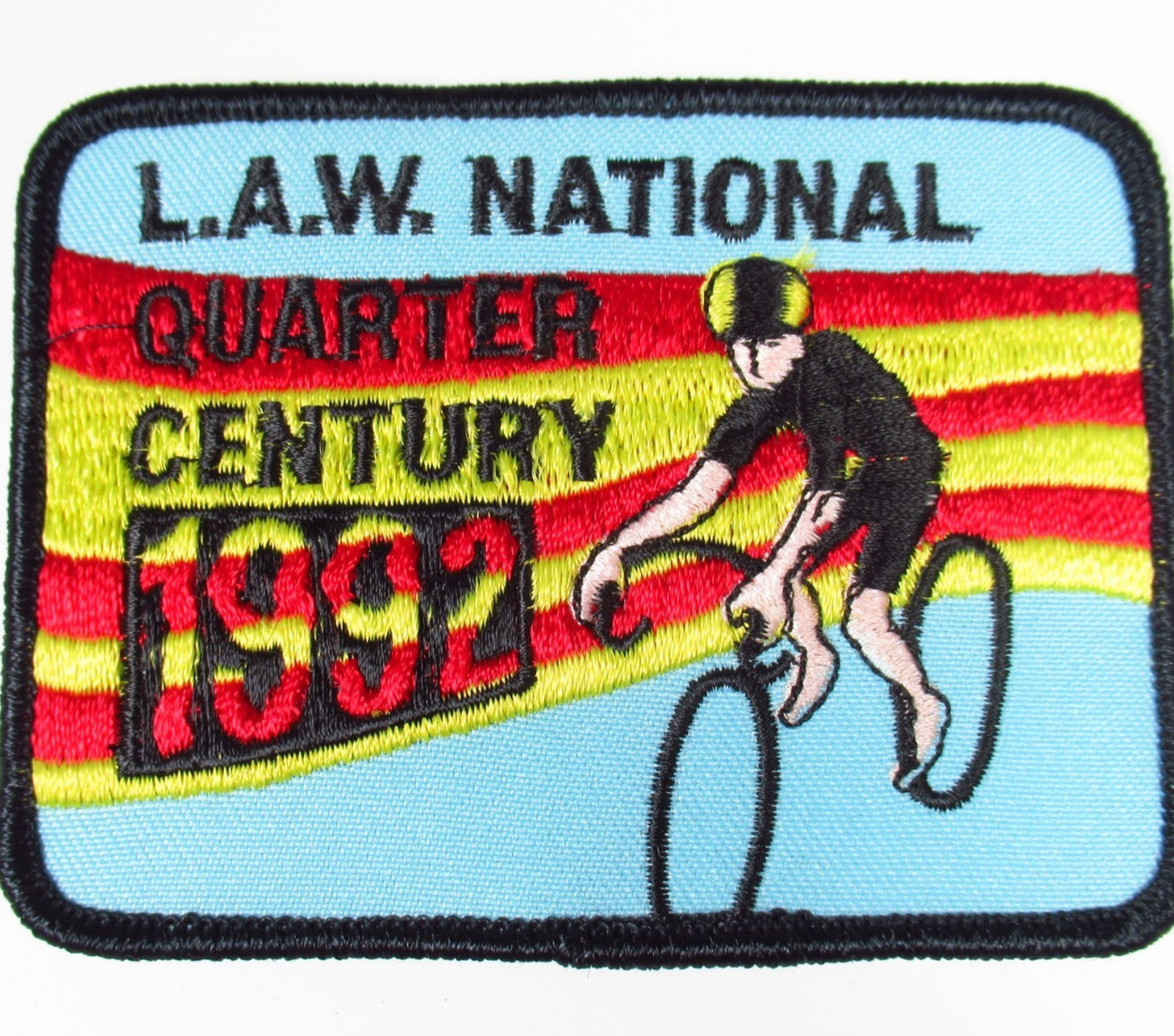 League of American Wheelmen National Quarter Century 1992 Vintage Patch