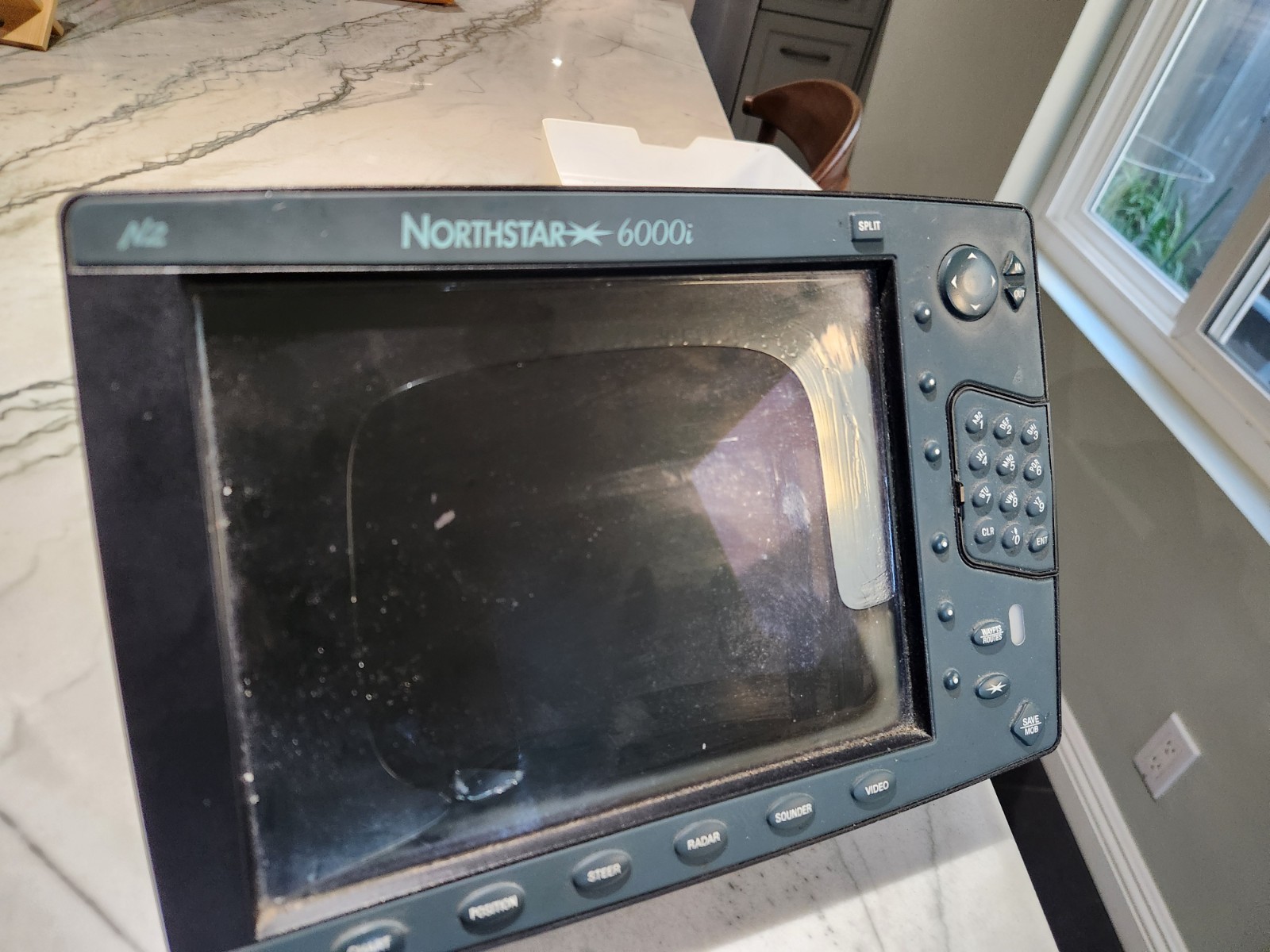 Northstar 6000i GPS Multifunction Display, With Chartplotter 10" Works Great