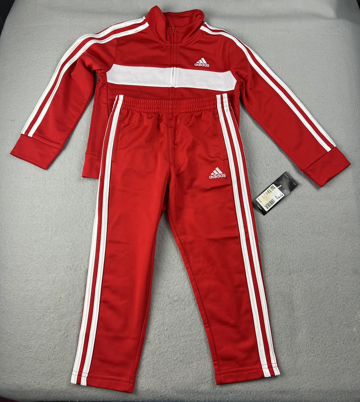 Adidas Boys' 2-Piece Classic Tricot Track Set Size 4 NWT
