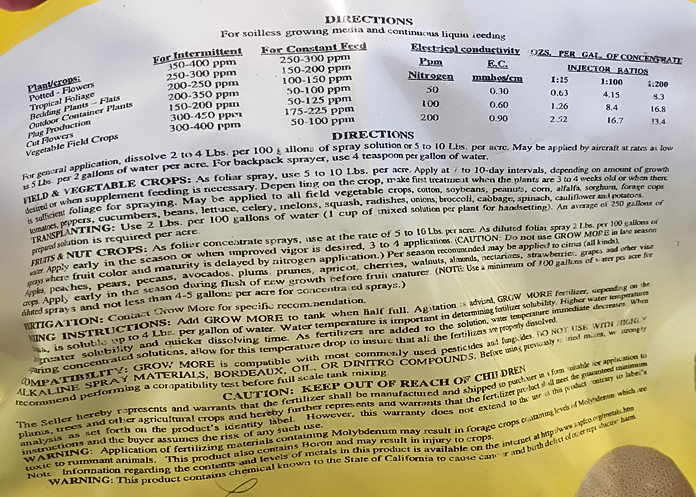 Banana Fertilizer - Fruit Fuel Fertilizer - Fruit and Vegetable 5lb Bag 16-8-24