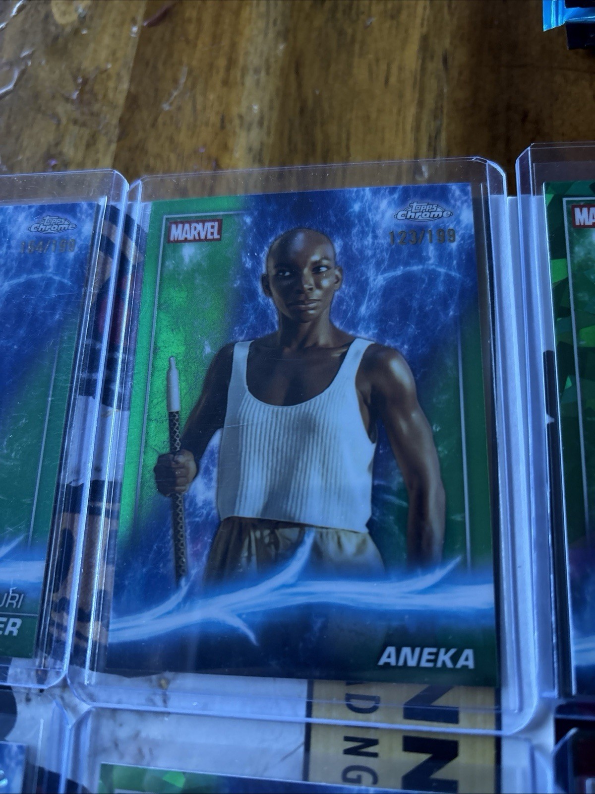 2025 Topps Marvel Chrome/sapphire Numbered Cards Lot