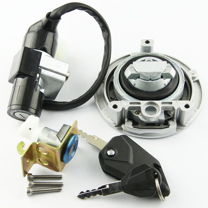 Ignition Switch Fuel Gas Cap Lock Key Set for Honda Grom125 2017-2024 MSX125