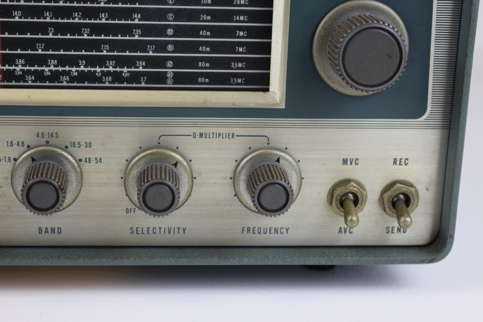 LAFAYETTE HE-80 RADIO PROFESSIONAL RECEIVER 0.55-54MHZ 1963 VINTAGE RARE