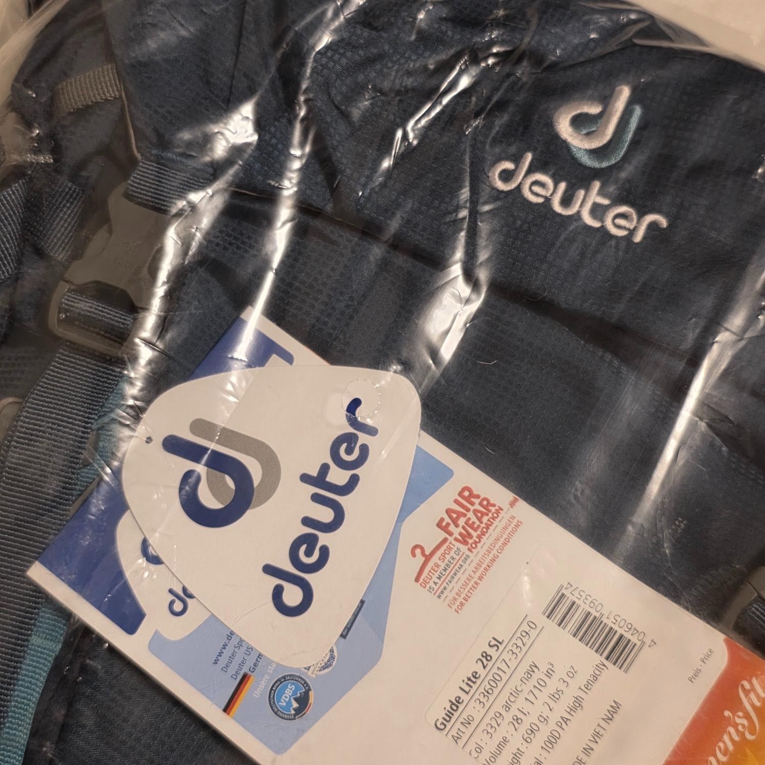 Deuter Guide Lite 28 SL Mountaineering Backpack Women's Blue Outdoor Camping