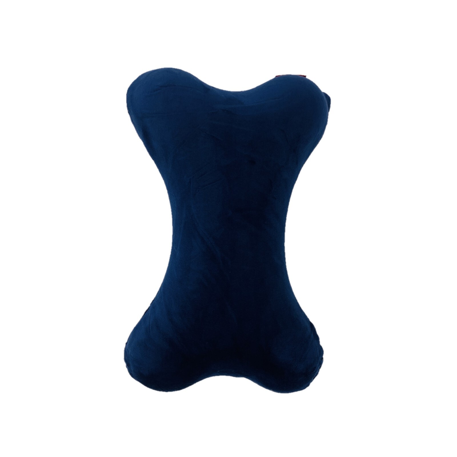 12x7.5x4 Bone Pillow Neck Head Rest Memory Foam Travel Trip Posture Support Navy
