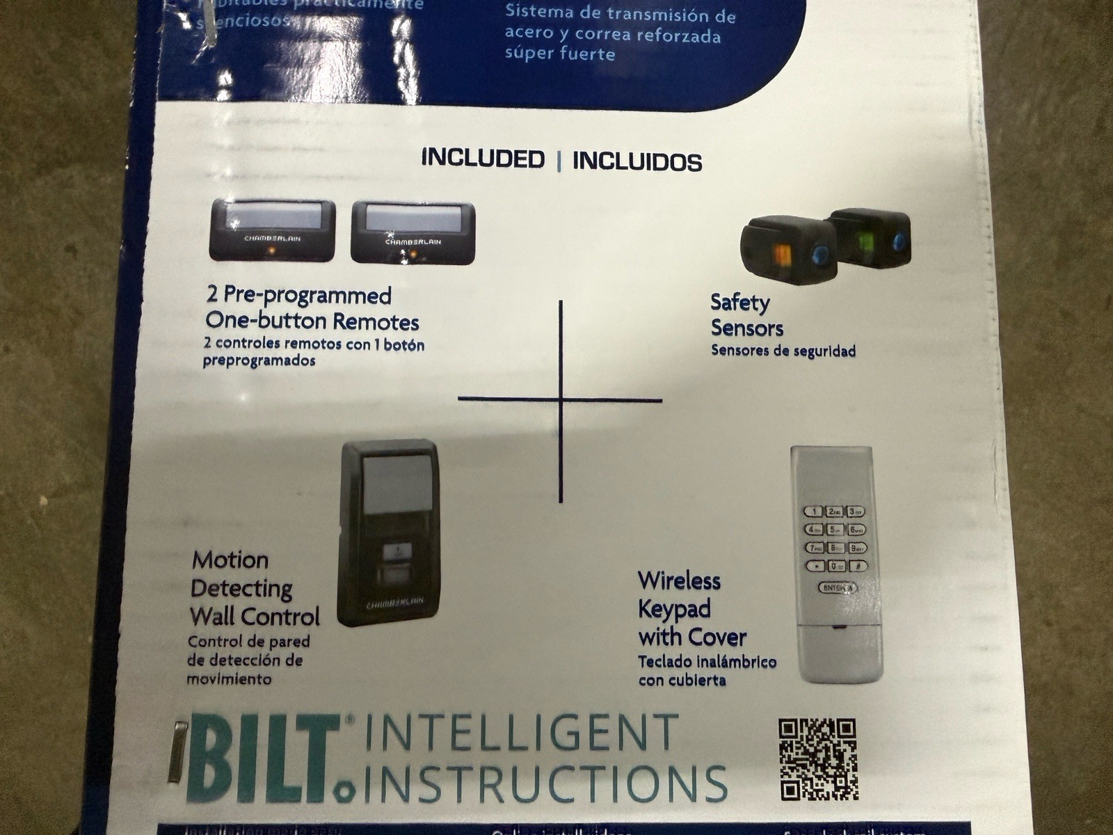 Chamberlain Garage Door Opener 3/4 HP B4505T Quiet Drive Belt with MYQ