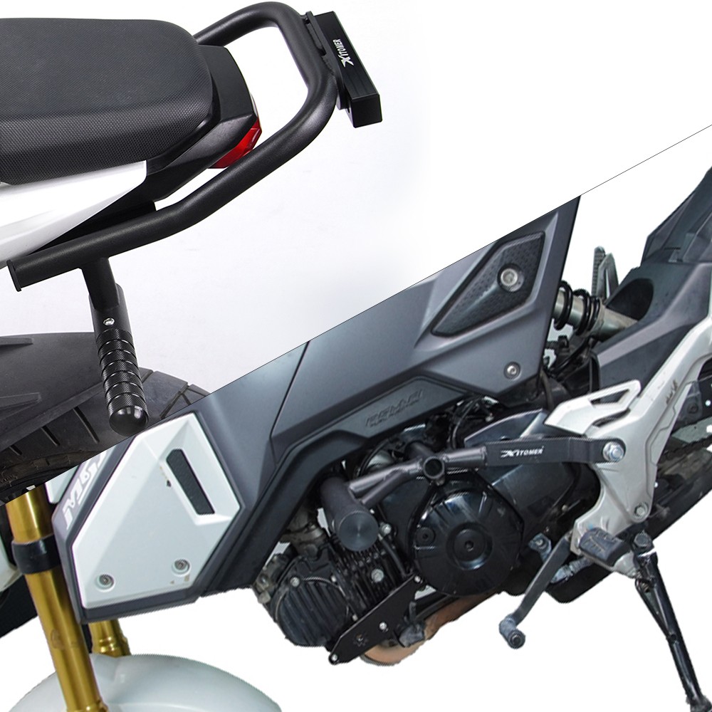 Sub Cage With Stunt Pegs And Scrape Bar Set Fit For Honda Grom 125 2016-2020