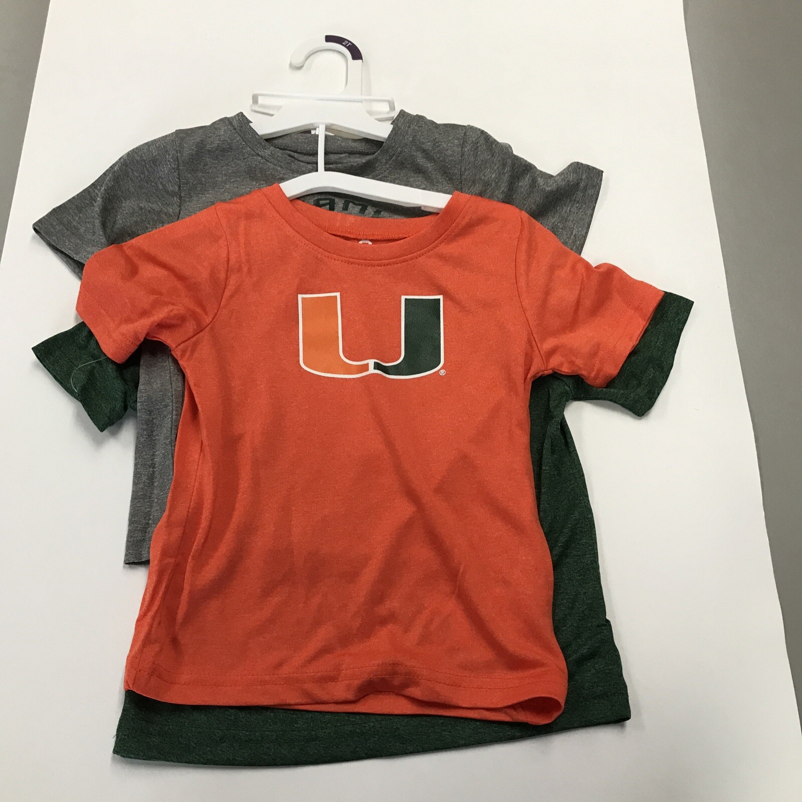 University of Miami 2t T-shirt 3 Piece Set