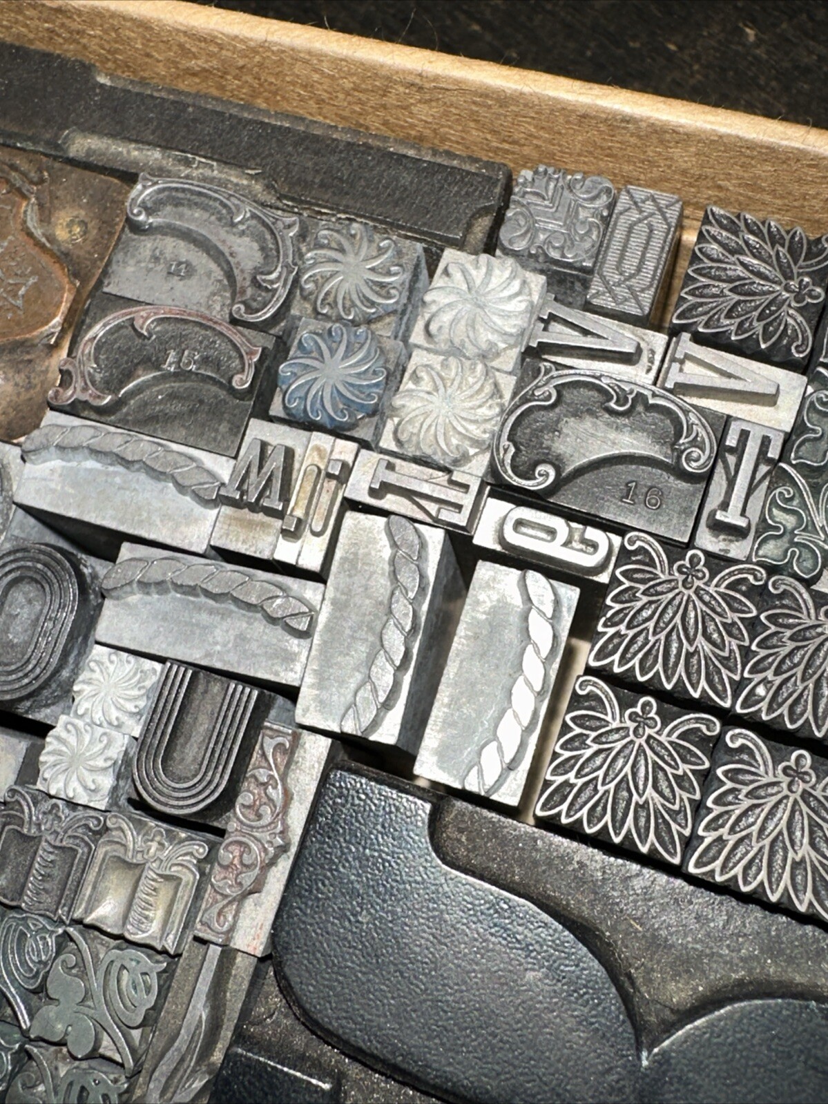 Printing Blocks Ornamentals Borders Dingbats. Wonderful Variety!! #54 Beautiful!