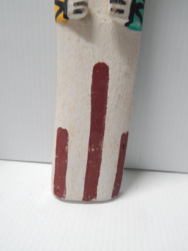 14" HOPI PUEBLO INDIAN KACHINA CRADLE DOLL EXTRA TALL - COTTONWOOD ROOT SIGNED