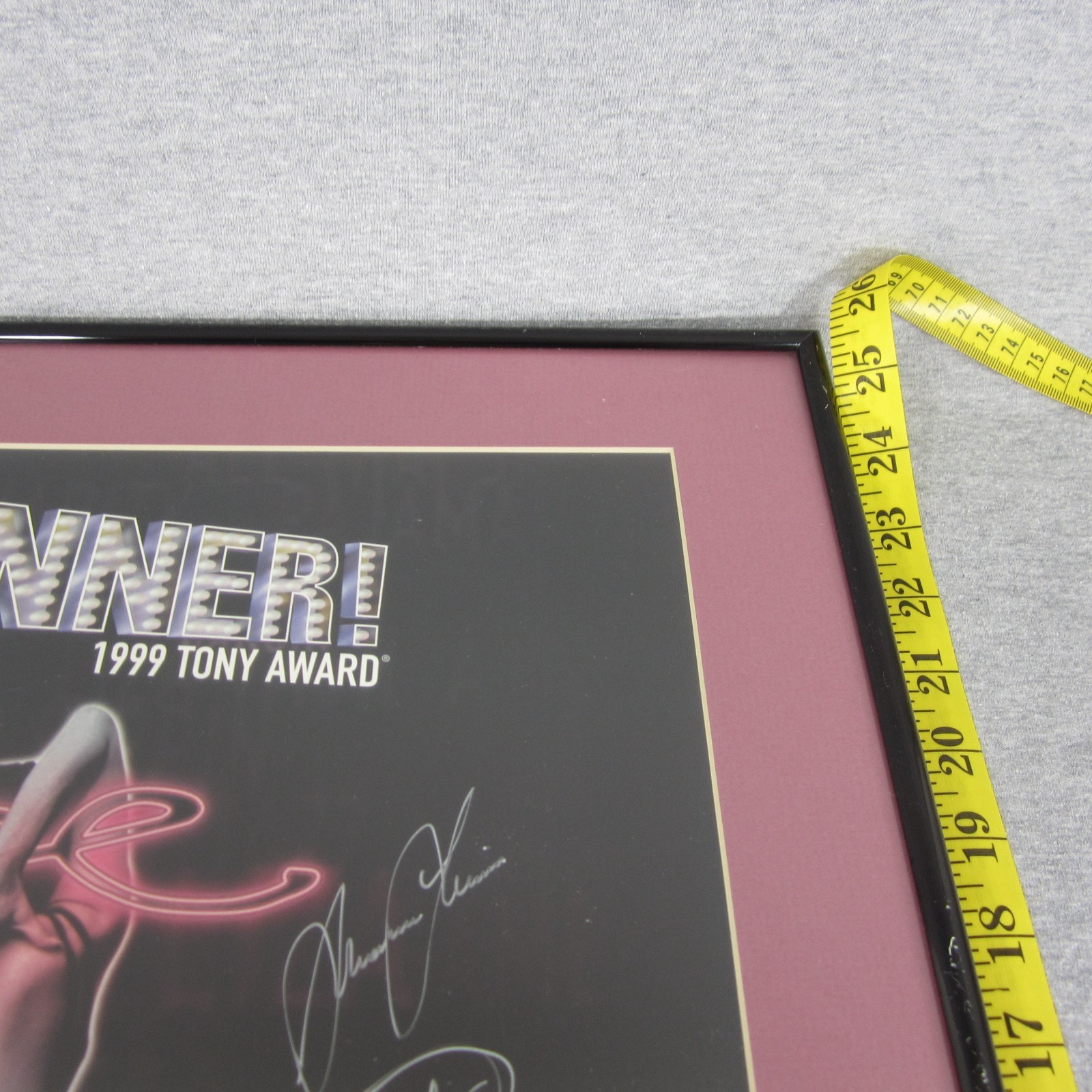 Fosse 1999 Tony Award Best Musical Cast-Signed Poster from Broadway Play