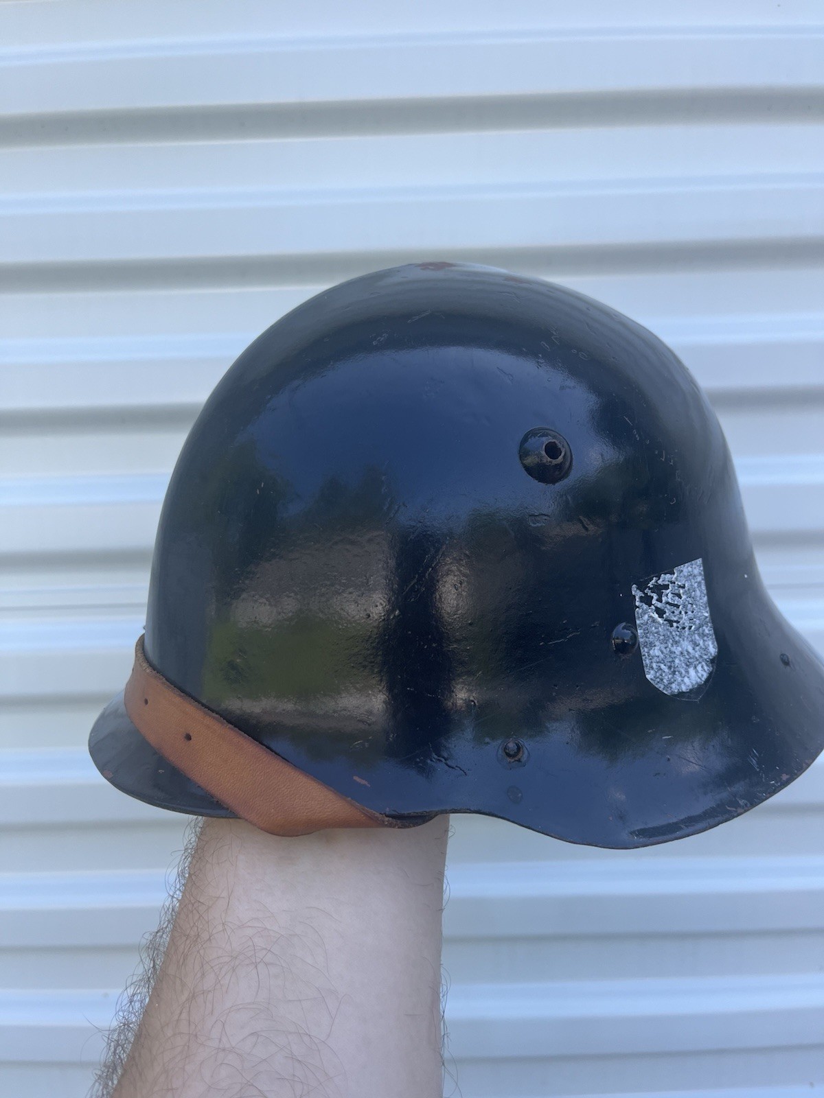 WWII WW 2 Bulgarian M36 Combat Helmet With Liner