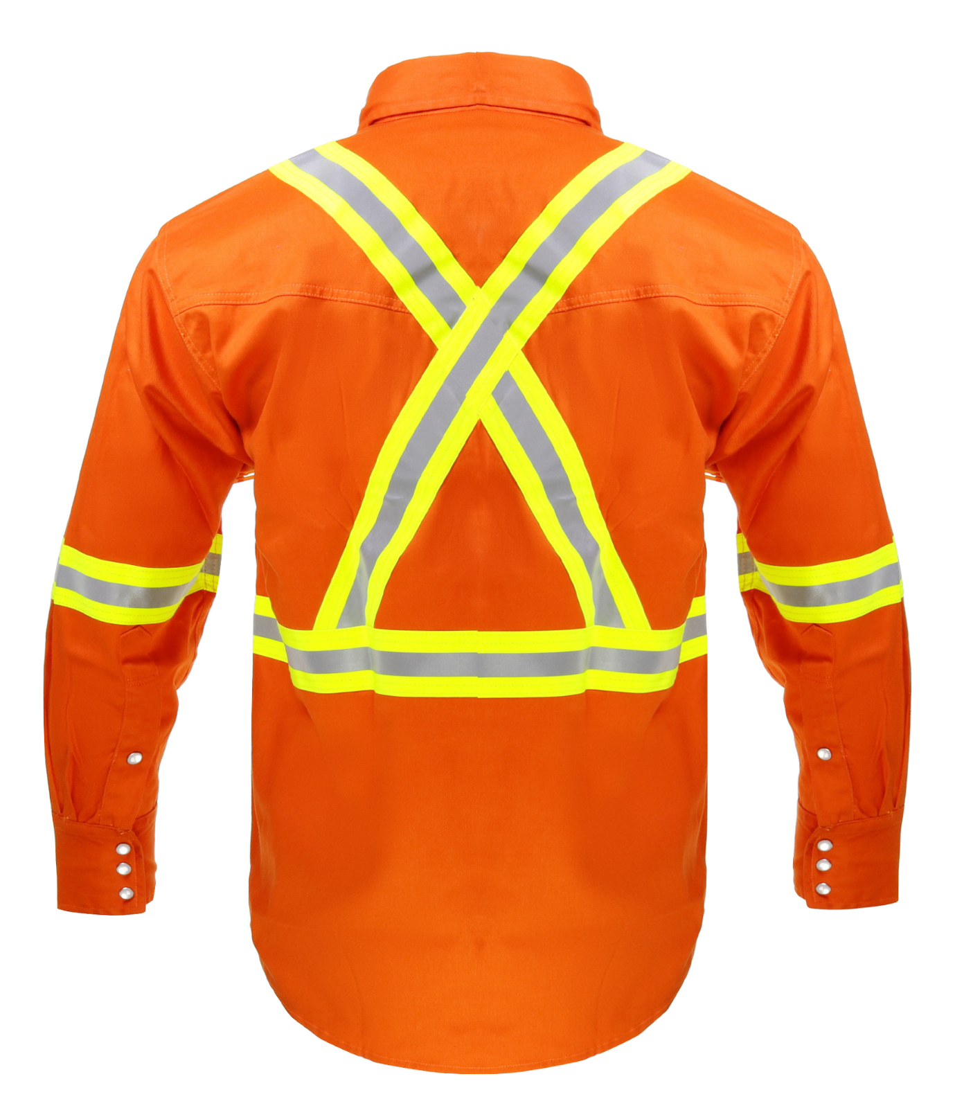 Flame Resistant FR High Visibility Lightweight Work Shirt